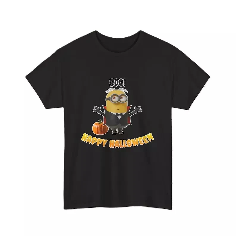 

Minions Pattern T-shirt Parent-child Clothing Couple Clothing Casual Fashion Cotton Short Sleeve Travel and Vacation Wear