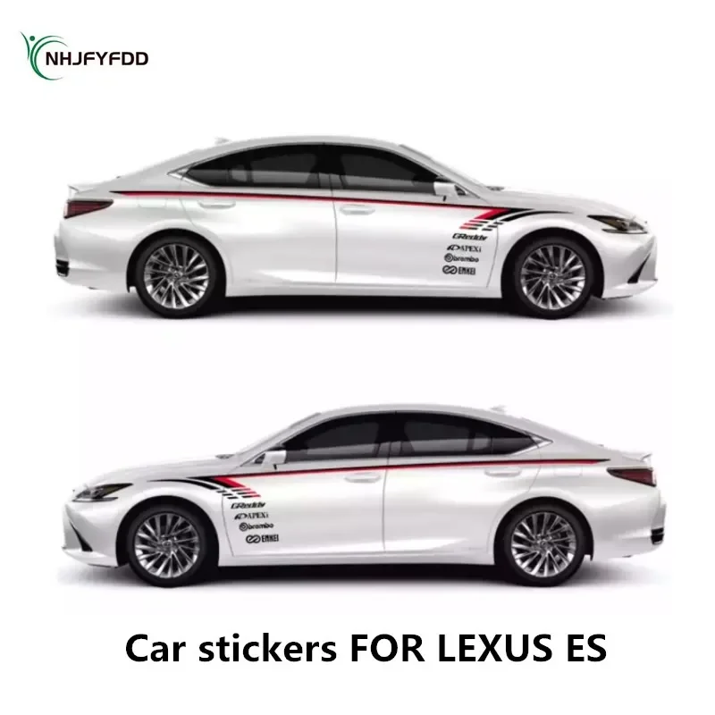 Car stickers FORLEXUS ES 200T F SPORT 300h 350h 400h exterior decoration modification custom sports decal accessories