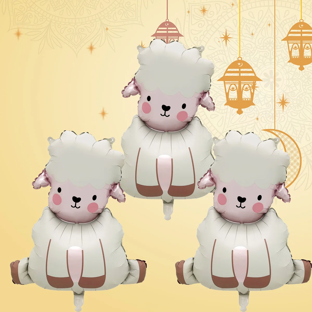 3Pcs Sheep Foil Bal…