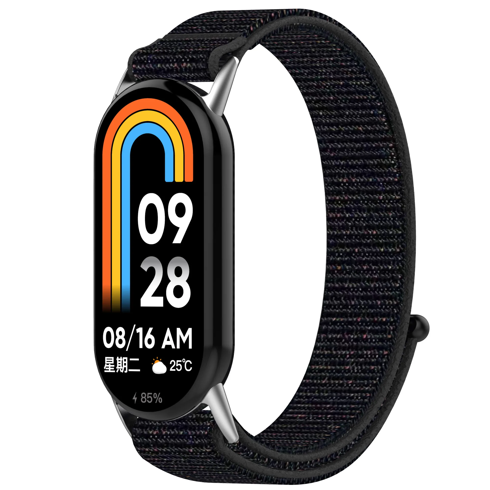 Loop Nylon Strap For Xiaomi Mi Band 9 Strap Bracelet Watchband for Xiaomi Mi Band 8