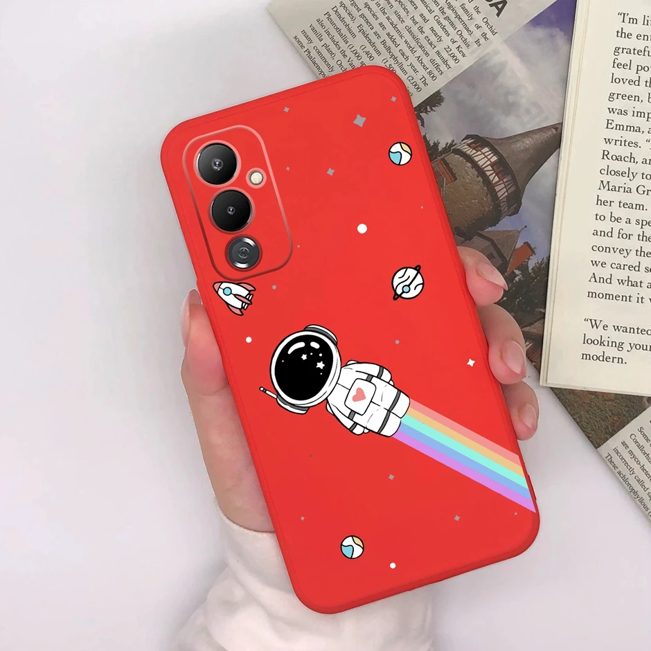 Phone Case For Tecno Pova 4 High-quality Style Shell For Tecno Pova 4 Pro Cool Girl Cartoons Ultrathin Soft Silicone Back Cover