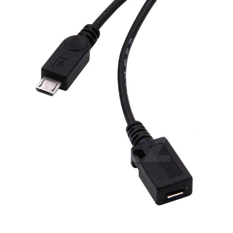 2 In 1 OTG Micro USB Host Power Y Splitter USB Adapter To Micro 5 Pin Male Female Cable For Fire Tv 3 Or 2nd Gen Fire Stick - view 2