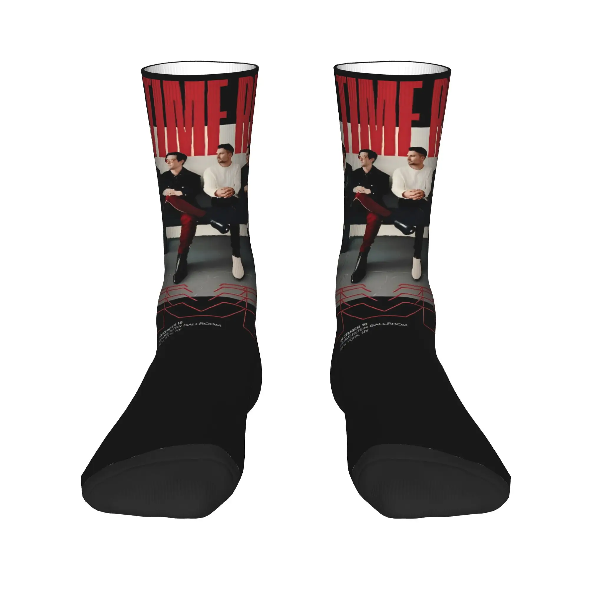 Big Time Rush  Stockings  Pattern Novelty Socks Autumn Non Slip Socks Men Outdoor High Quality Socks