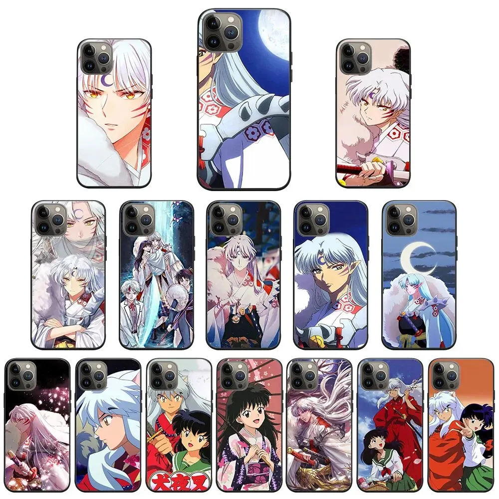 Silicone Case For Huawei Mate 20 P20 P30 P40 Y9 Y9A Y9S P30 Y7A Y8P Y8S Prime Lite Pro KF-37 Inuyasha Sesshomaru