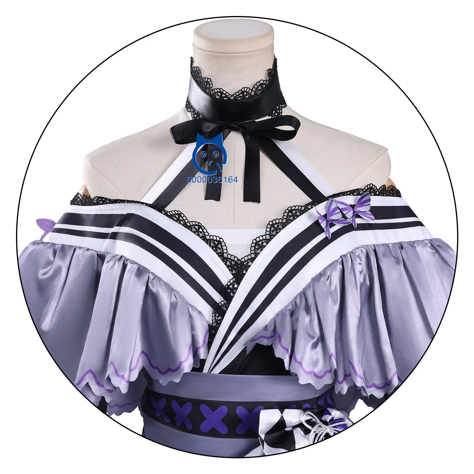 أزياء الفتاة السحرية المحاكمة التأثيرية أزياء أنيمي Magu Houshou ملابس لعب الأدوار فستان مثير أنيق للنساء حفلة كوميك كون