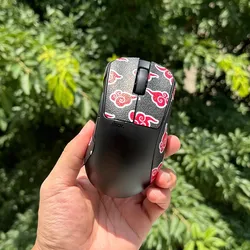 1 Set Ultraglide Mouse Anti Slip Sticker For Pulsar Xlite V3 Mini Non-Slip Anti Sweat Tape Ultrathin Snowflake Lizard Texture