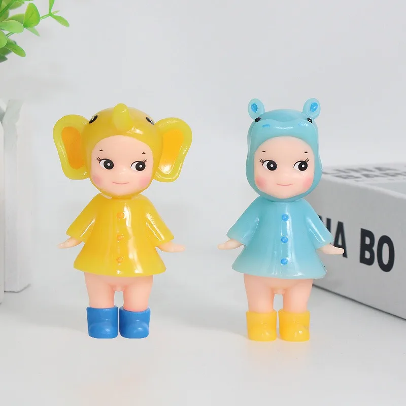 Angel Rainy Day Serie Blind Box Anime Mini-Actionfiguren, Niedliche Puppenfiguren, Sammlerstücke, Geburtstagsgeschenke, Weihnachtsspielzeug – Detail 3