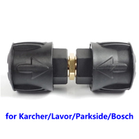 High Pressure Quick-Fitting for Gun and Power Washer Hose Connector Adapter Only Compatible Kärcher Hose to M22 14mm Fitting