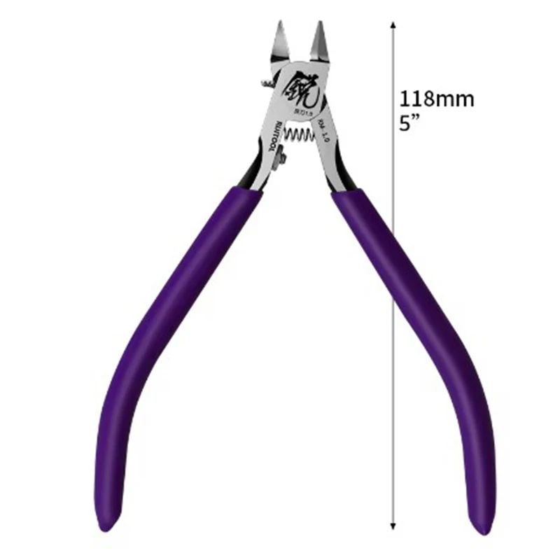 4.7 Inch Model Nippers Ultra-Thin Single-Edged Gundam Model Building Tools for Beginners to Repair and Fix Plastic Models