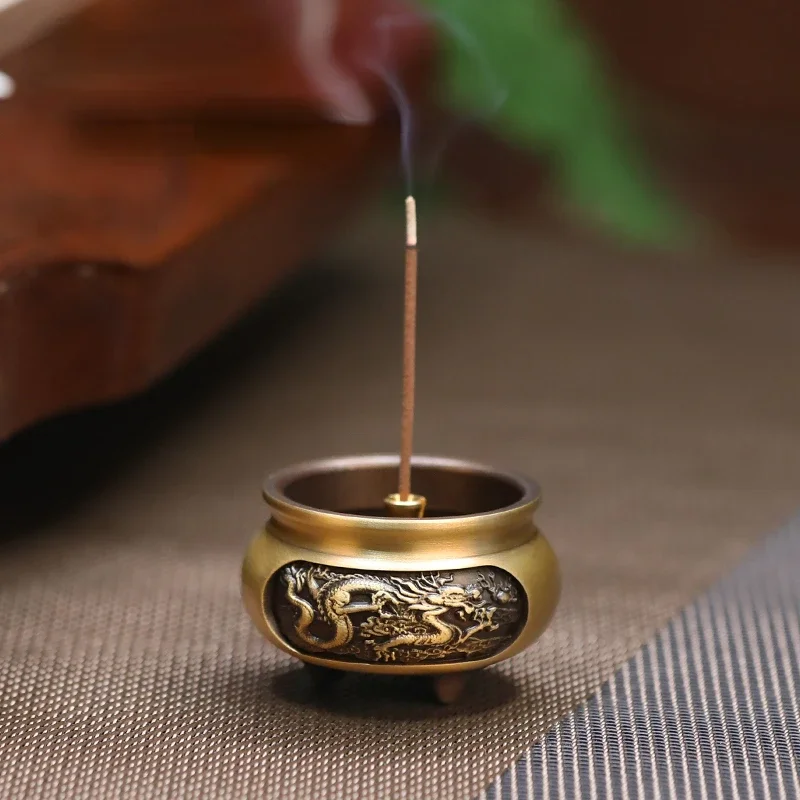 Home decoration accessories Pocket Mini Incense Burner Indoor Sandalwood Stove for Household Use Small Aromatherapy Stove base