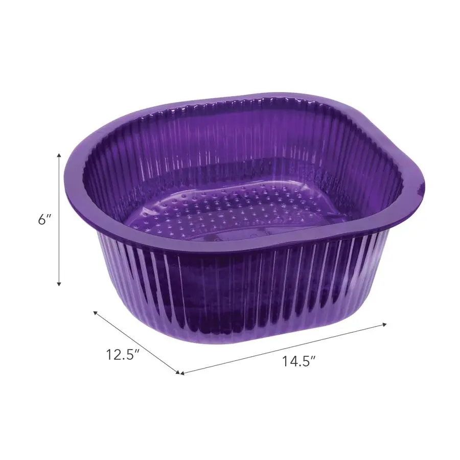 Doublures de bain Pedi universelles 50 plus épaisses pour bain de pieds et bain de pieds, doublures de baignoire de pédicure jetables pour bassines de spa de pieds