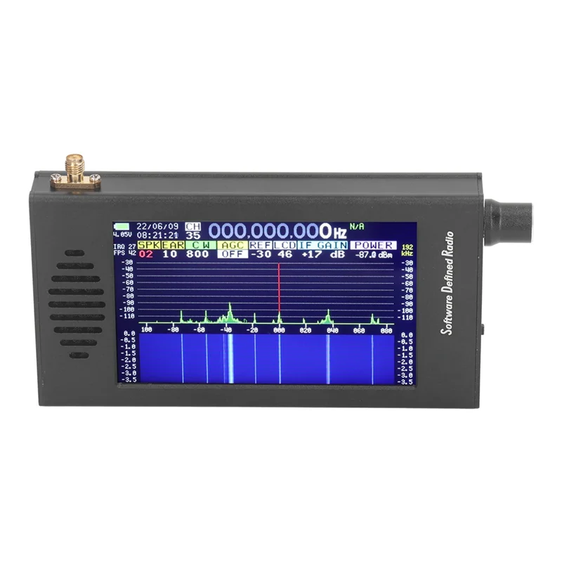 Ingenious-For DSP SDR Radio Receiver 4.3 Inch Touch Screen 100Khz To 149Mhz FM MW SSB CW HAM Radioodbiornik krótkofalowy