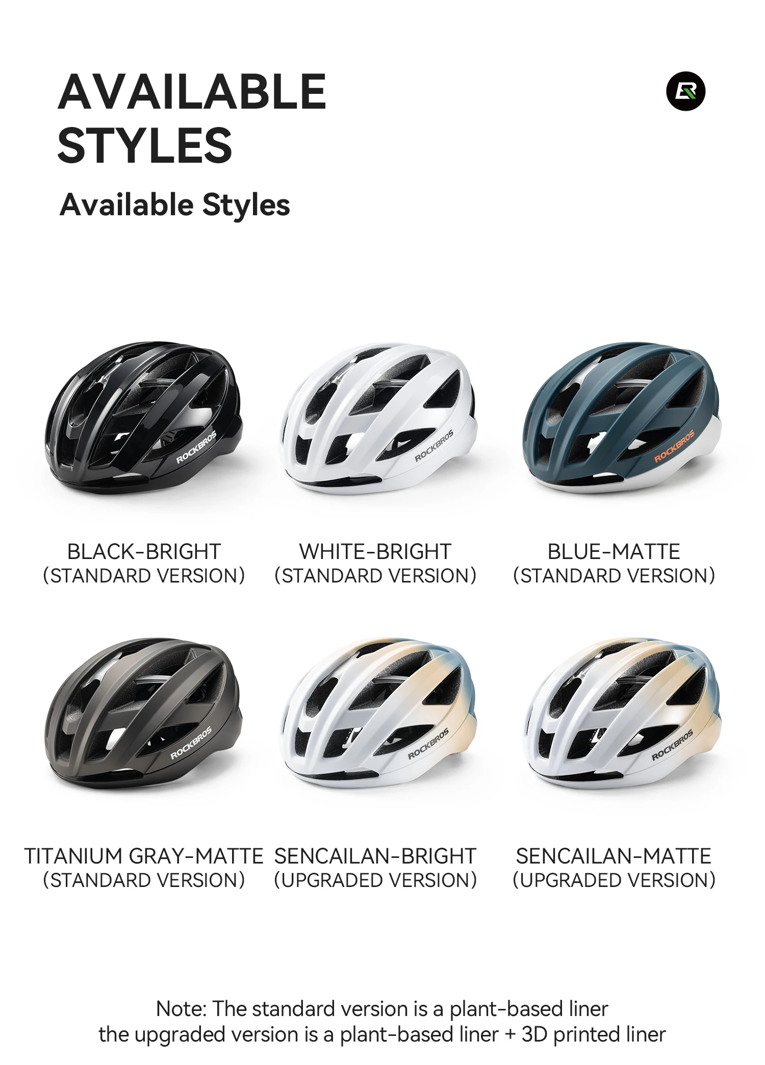 ROCKBROS Fahrradhelm Leicht Atmungsaktiv Antibakteriell Integralgeformter Helm Verstellbarer Magnetverschluss Sicherheits helm – Detail 3