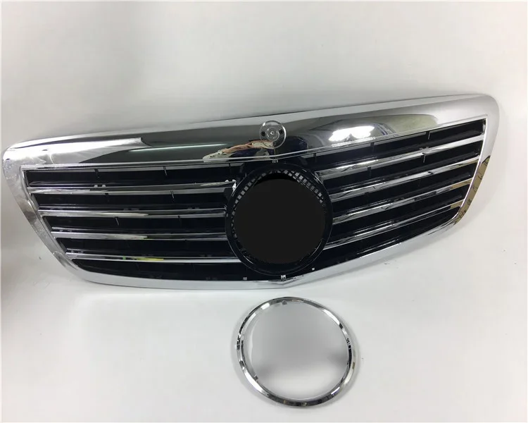 Front Bumper Grill Grille for Mercedes-benz s Class W221 S300 S350 S400 S500 S600 2006-2012,with Racing Grills