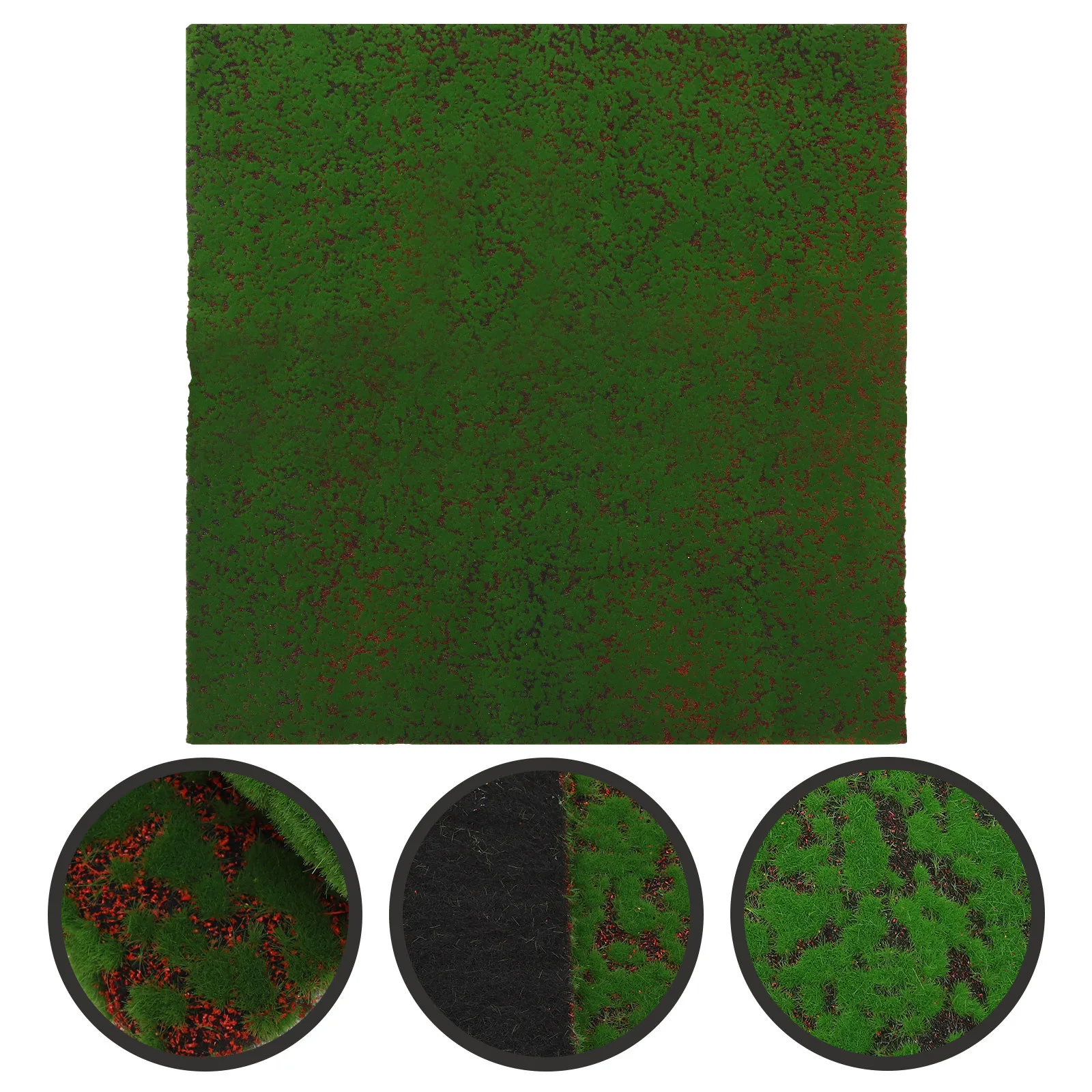 

Artificial Moss Lichen Simulation Green Plants Silk Cotton Realistic for Patio Balcony Office Decoration Artificial