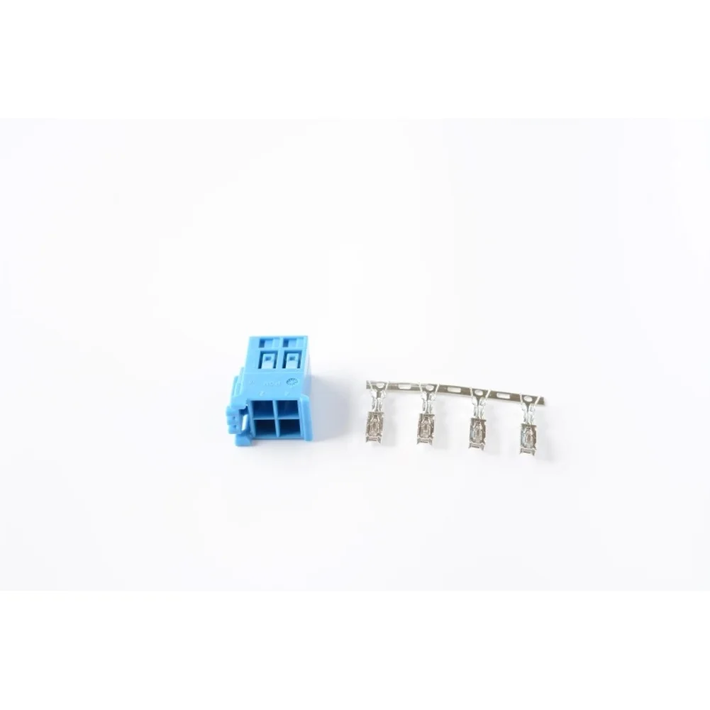 Automotive Electrical Connector 4 Pin for Blower Motor Resistor For Mercedes-Benz W203 W211 W220 C230 S350 Compatible