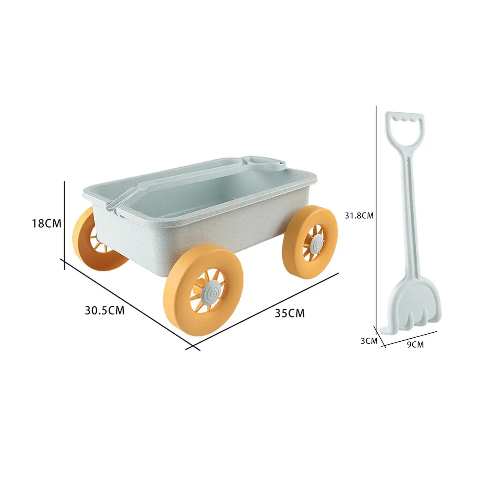어린이 왜건 장난감, 여름 모래 장난감 트롤리, 해변 장난감, 어린이 왜건 카트