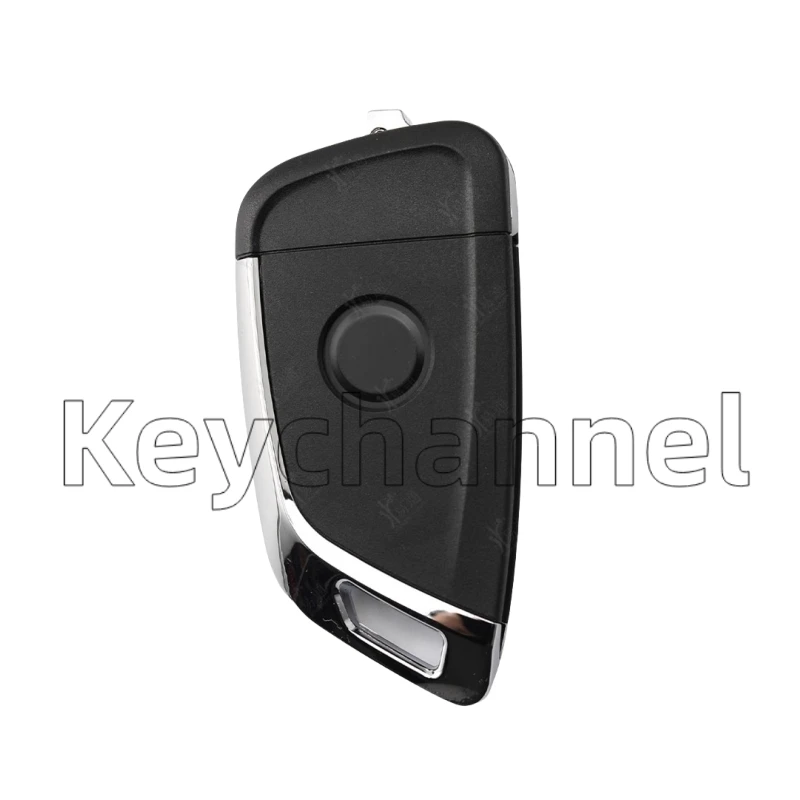 keychannel 1pcs 3 Buttons VVDI Knife Flip Key Shell XKKF03EN Remote Case Xhorse Universal Car Key Shell Without Battery Holder