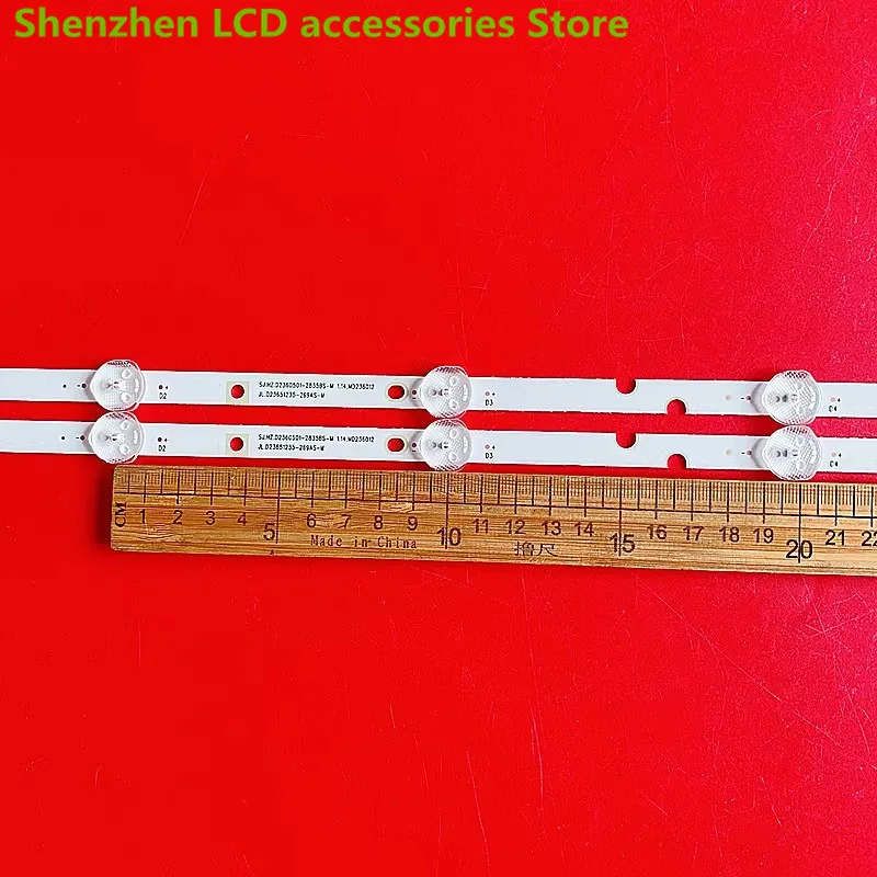 FOR LE2803D JL.D23651235-269AS-M SJ.HZ.D2360501-2835BS-M  44CM 5LED 3V 100%NEW LED backlight strip