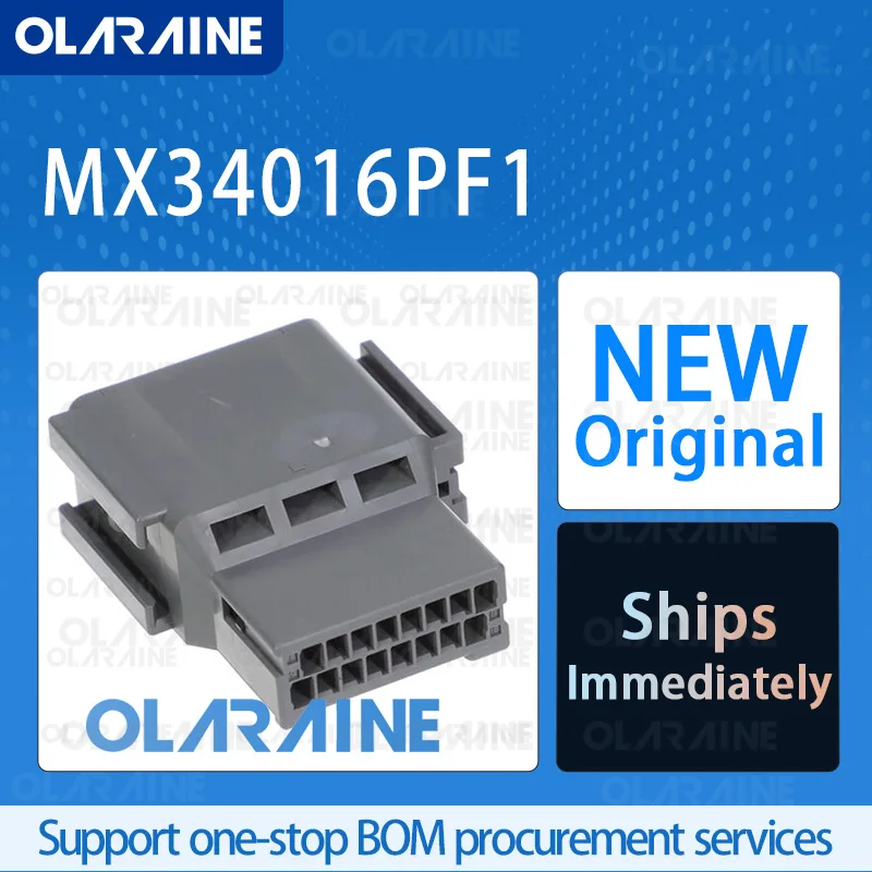

10/50/100Pcs MX34016PF1 100% brand new and original IC chip Automotive connectors 16 Position 3 A