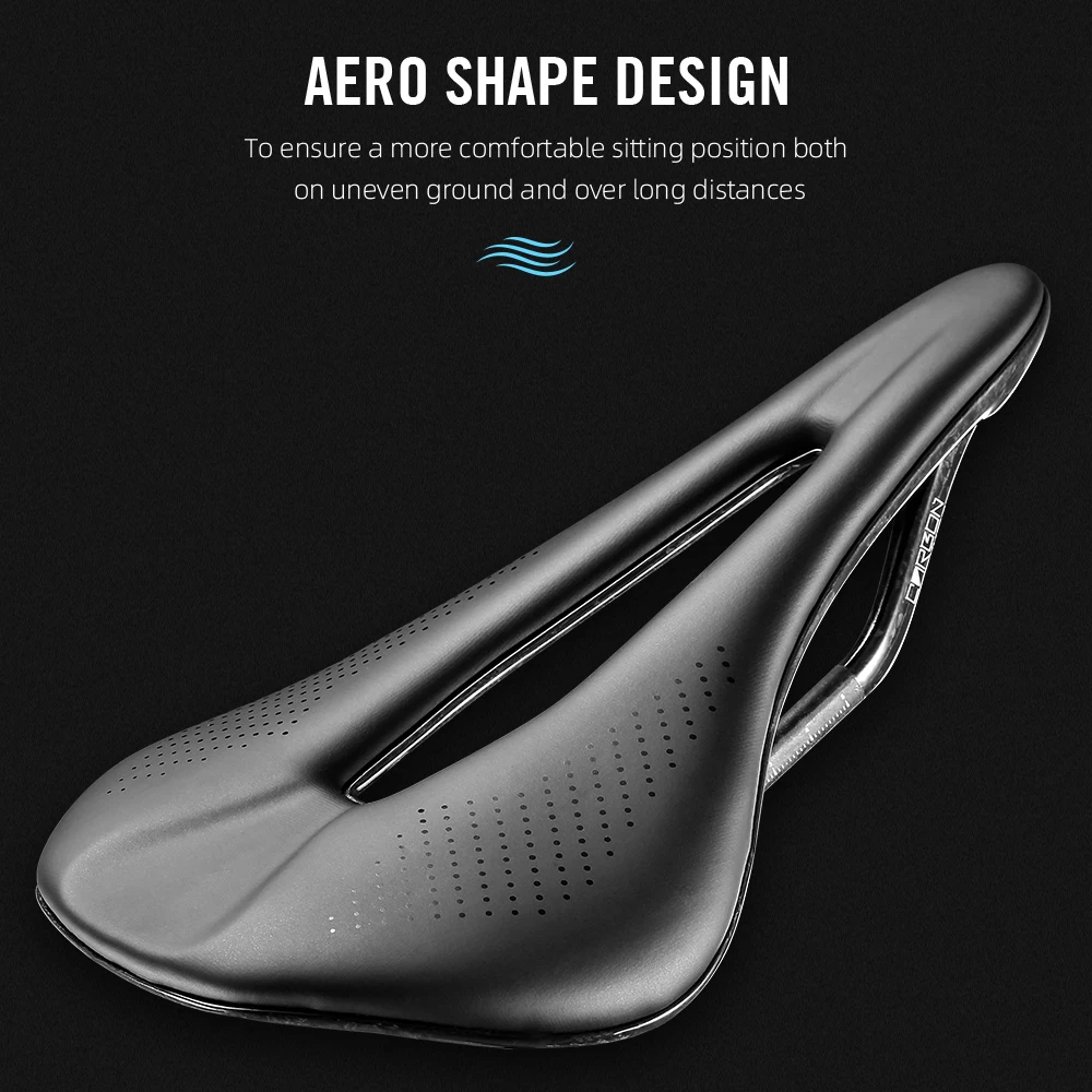 RYET Carbon 3D Printed Saddle 145MM Ultralight 130g 7*9 Bike