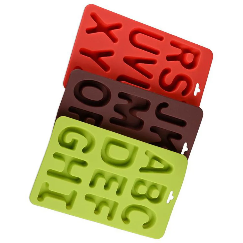 3Pcs Letter Cake Mo…