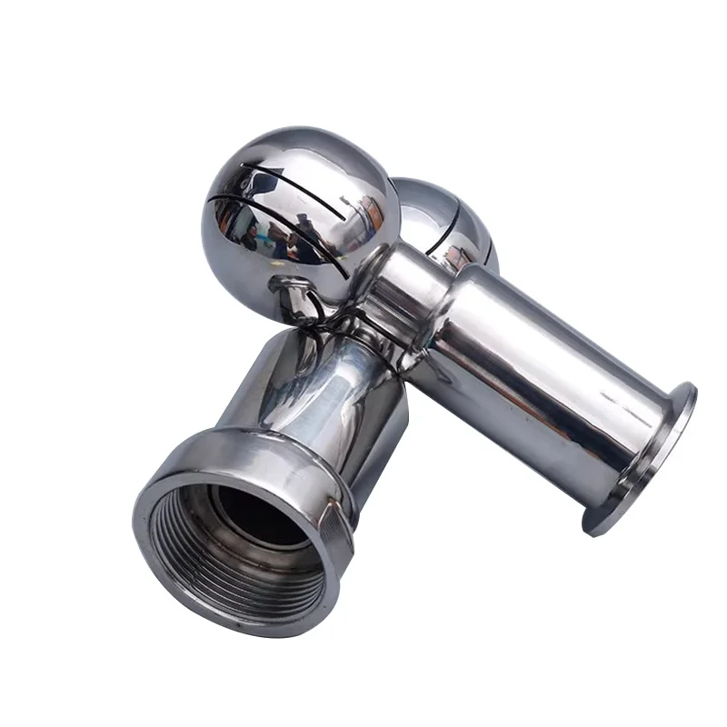 

BSP1/2"-2" Inch SS304 Stainless Rotary Spray Ball Sanitary Female Thread CIP Tank Cleaning Head 360 Degree Coverage Wash Fittin