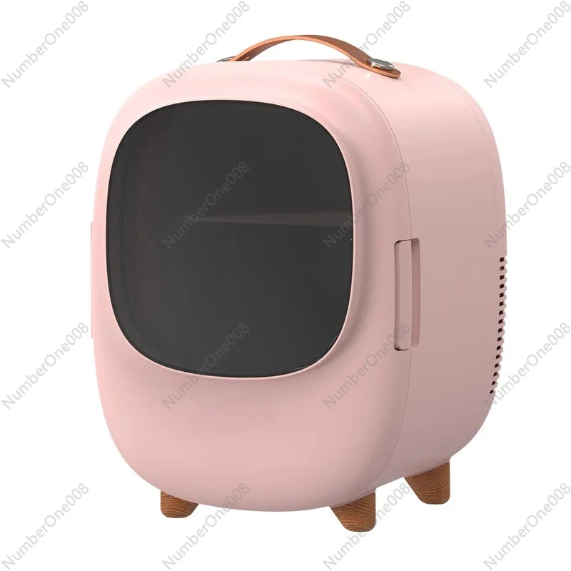 Small mini refrigerator 8L household cosmetics dual-use refrigerator heating and cooling refrigerator