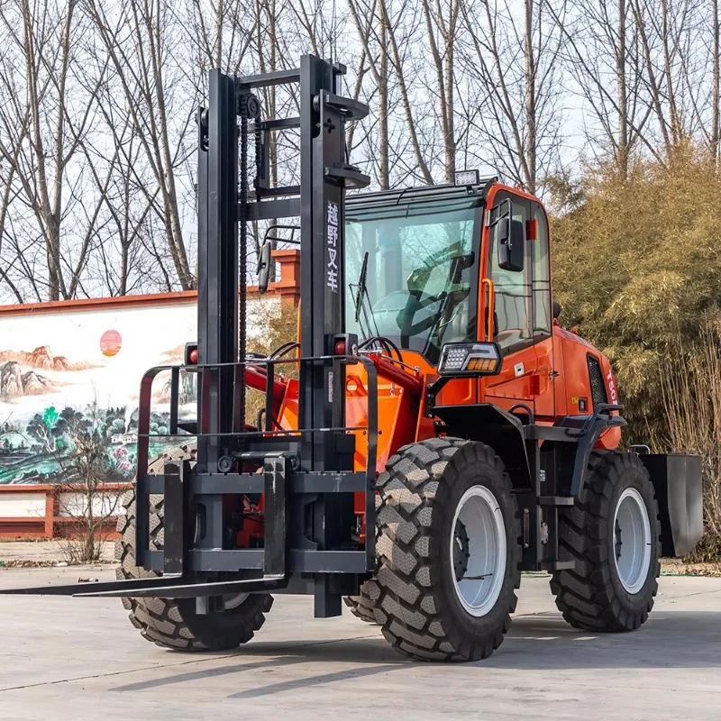 Top Grade Chinese New Multifunctional Mini Diesel Forklift Truck Factory Price Counterbalanced Warehouse Forklift view 4
