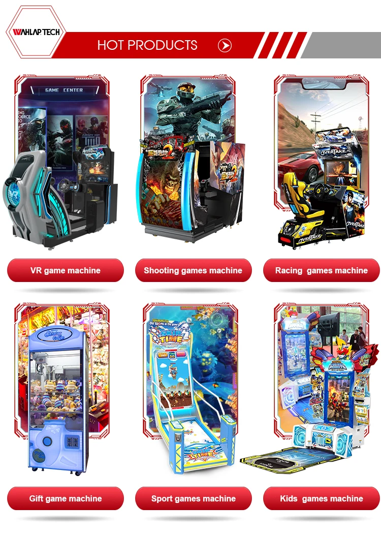 China Supplier Arcade Coin Operated Games Prize Simulator Game Machines