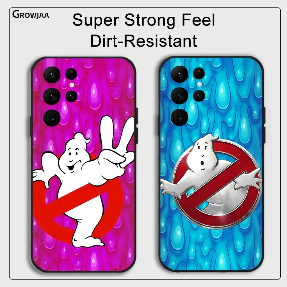 Classic Movie E-Extreme G-Ghostbusters Phone Case for Samsung Galaxy S24 Ultra S22 S23 Ultra S21 S20 Protective Silicone Funda