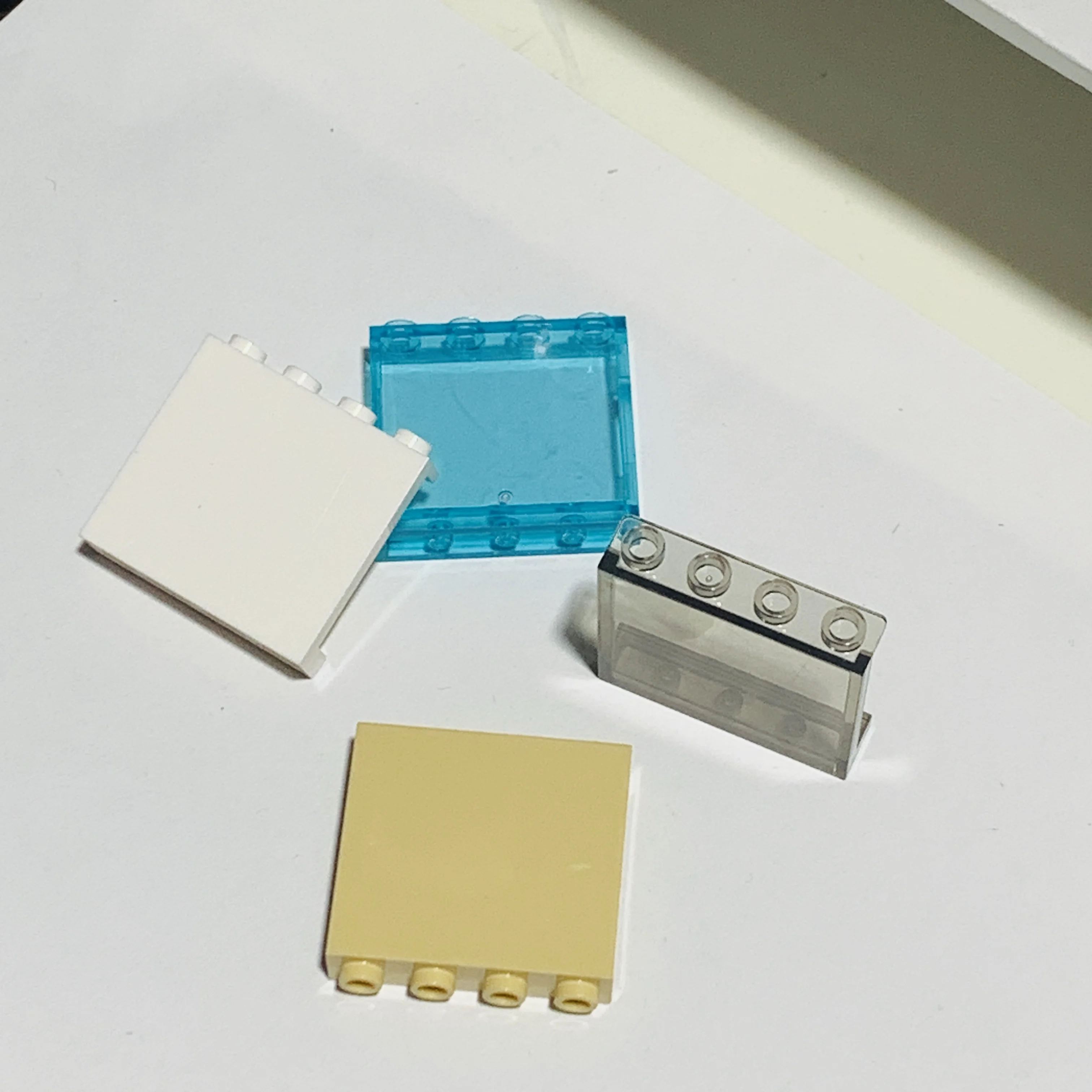 10pcs Building block part 60581 compatible with 1x4x3 wall panel assembly accessories
