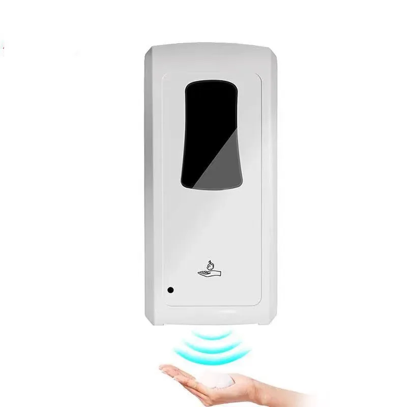 

Автоматический сенсорный дозатор мыла для отеля, настенное автоматическое дезинфицирующее средство для рук из пены, коммерческая умная мыльница без перфорации