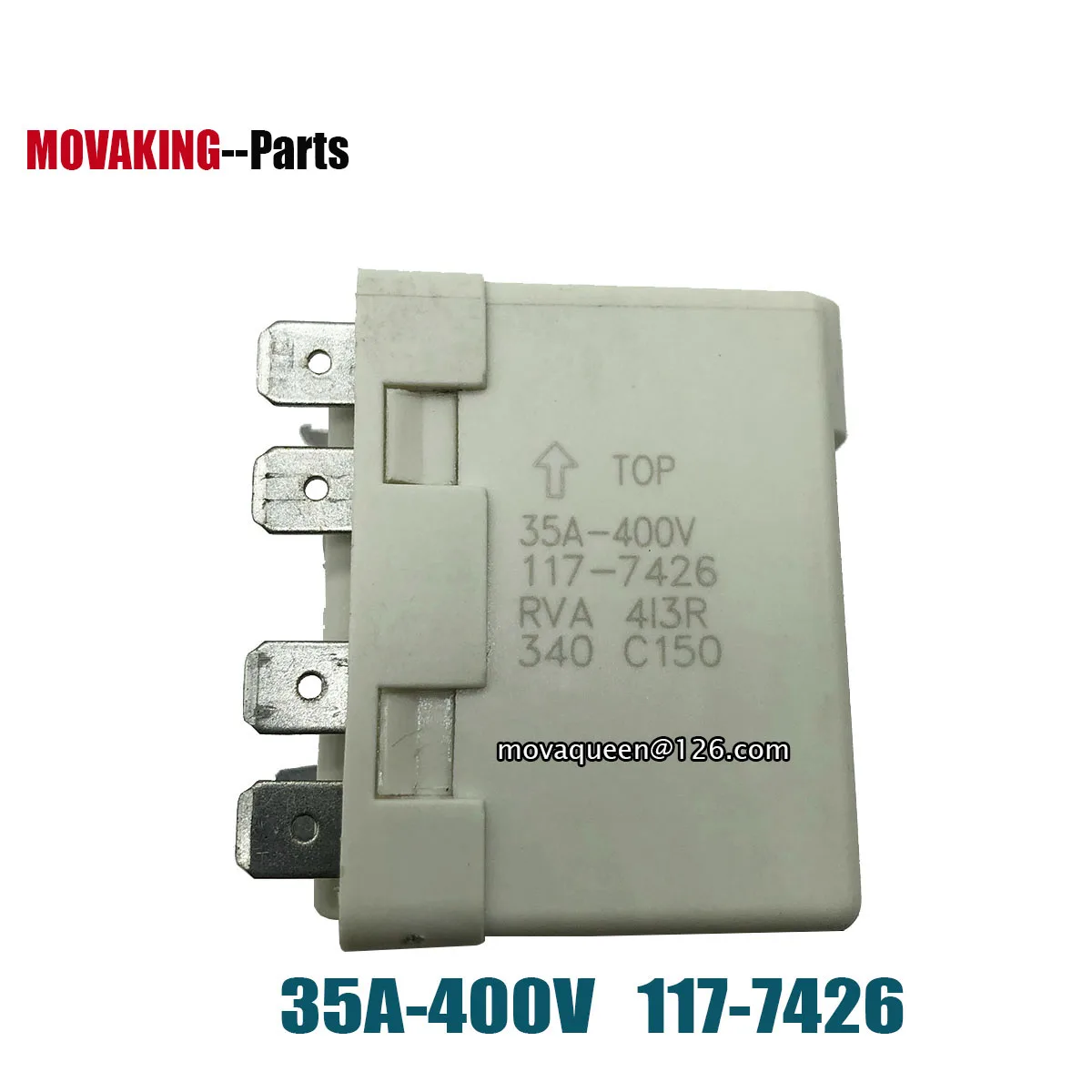 Ice Making Machine Refrigerator Parts 35A-400V 117-7426 Compressor Relay Starter For Manitowoc HOSHIZAKI Ice Maker Replacement