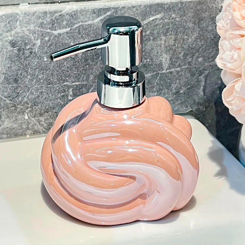 A27 WHYOU-Father Christmas Emulsion Latex Hand Washing Liquid Bottles, Bathroom Accessories Set, Wedding Gift, Home Decoration,