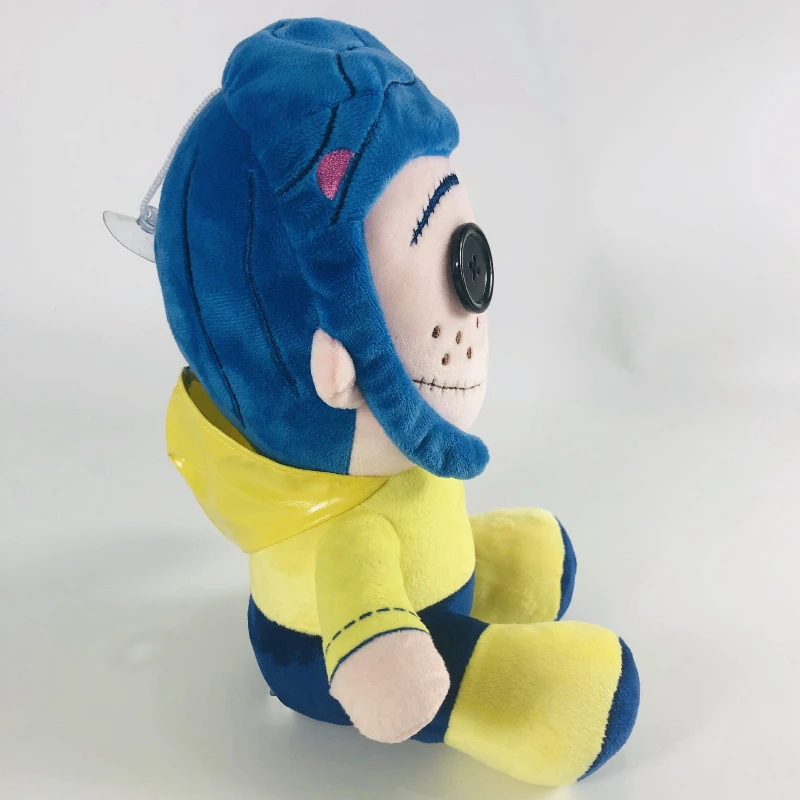 25cm Disney Coraline Plush Stuff Cartoon Figure Doll Soft Pillow Kids Cute Collectible Dolls Decoration Toys Birthday Xmas Gifts