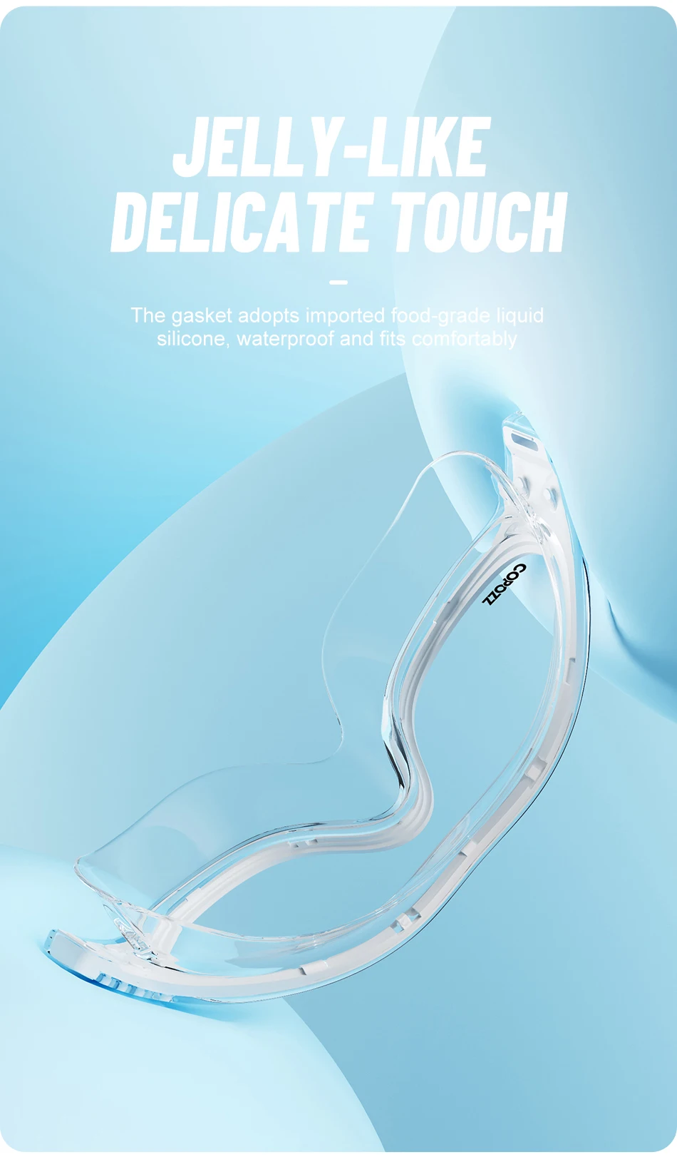 Großen Rahmen Professionelle Schwimmen Wasserdichte Food Grade Silikon Gläser Schwimmen Brillen Anti-Fog UV Erwachsene Männer Frauen Taucherbrille – Detail 6