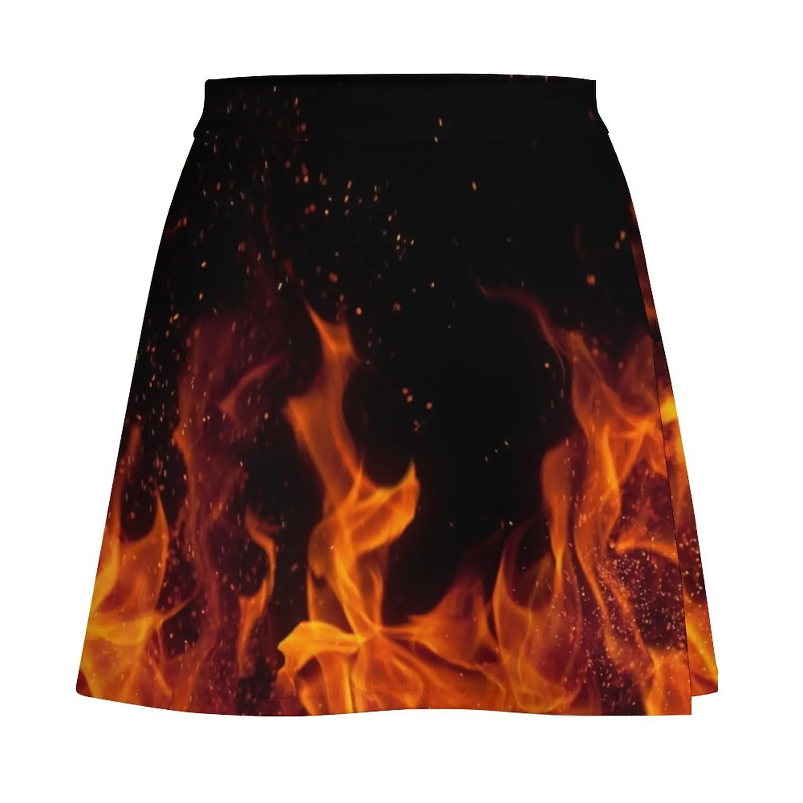 Flames Mini Skirt festival outfit women Women's skirts korean style clothes women 2023 skirt women