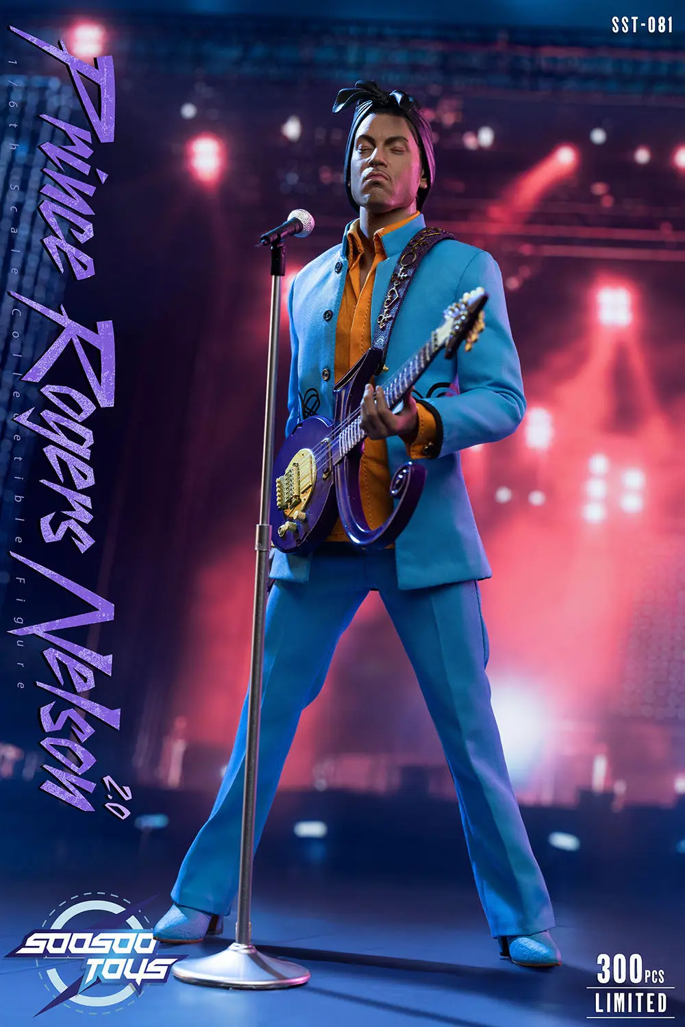 In Stock Soosootoys 1/6 Rock Singer Prince 2.0 Suit Cloth Action Figure Sst-081 Mini Guitar Model Ornament 12inch Man Soldier