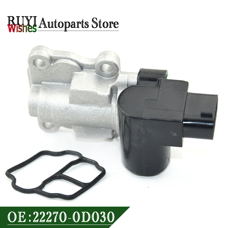 New 22270-0D030 22270-22050 22270-22010 For Chevrolet Prizm Toyota Corolla 1.8L Idle Air Control Valve 222700D030 2227022050