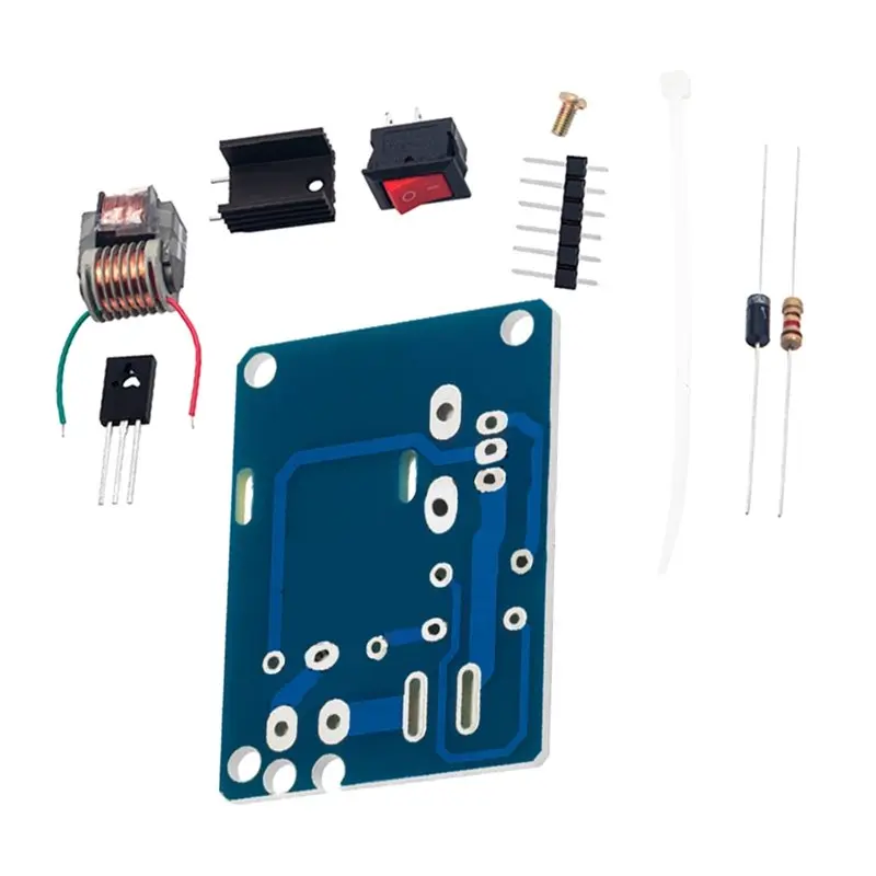 A74E-DIY Kit 15KV High Voltage Inverter Generator Spark Plug Arc Ignition Coil Module 3.7V For Electronic Equipment Devices