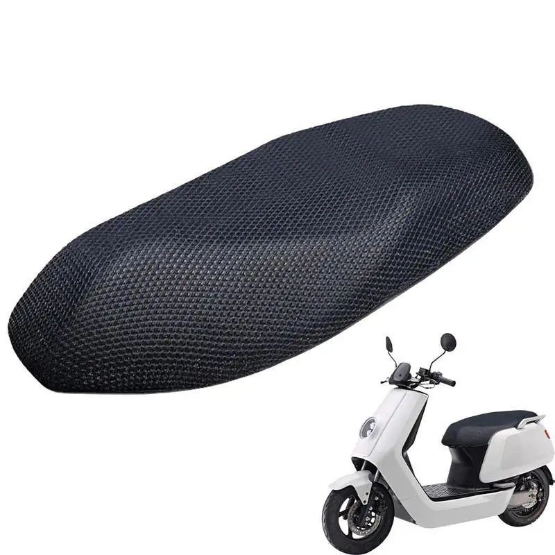 

Seat Cover For Motorcycle 3D Honeycomb Motorcycle Seat Cushion Universal Shock Absorbing Motorcycle Seat Supplies Ventilates