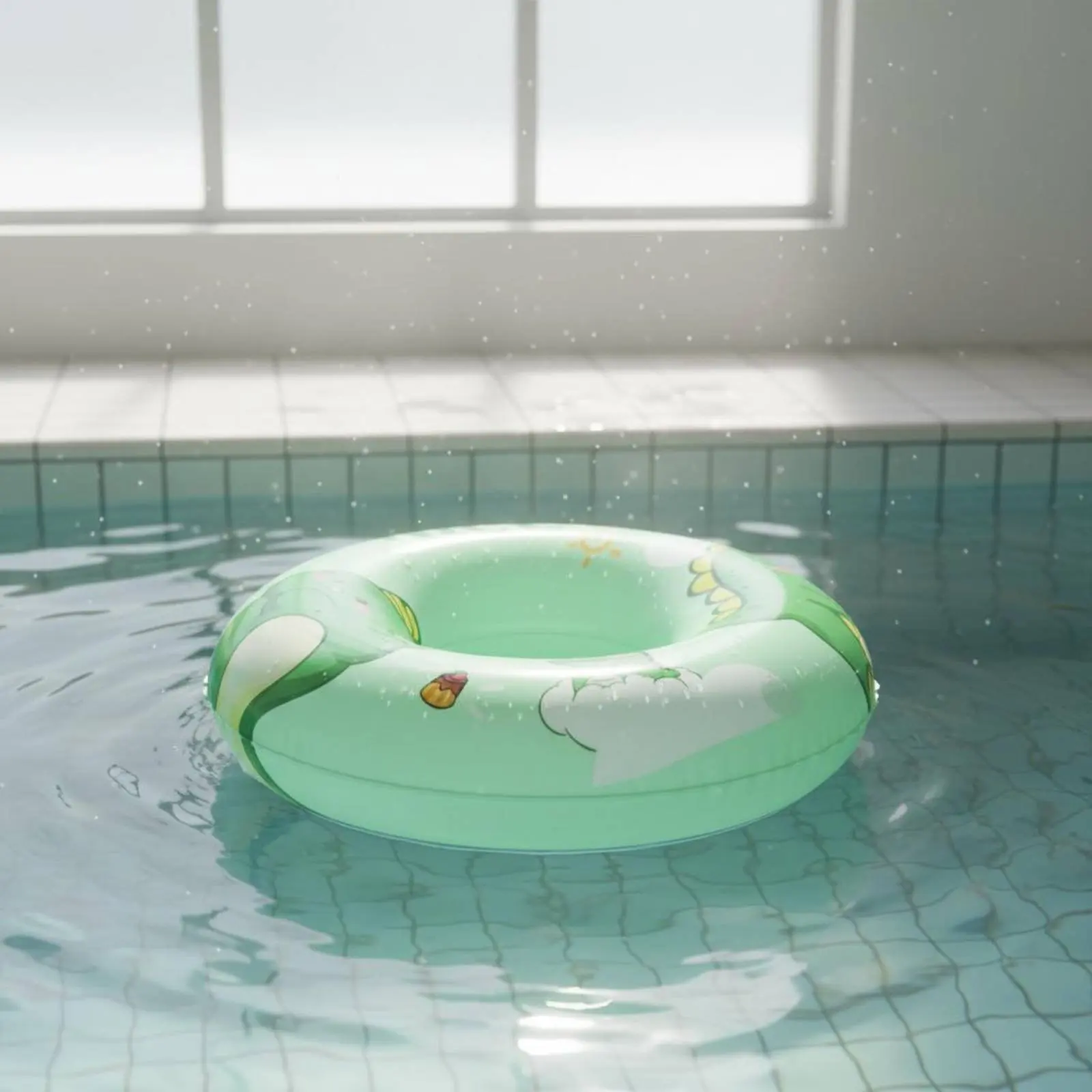 

Underarm Aquatic Tube Wear-Resistant Kids Aquatic Tube Cartoon Creature Buoy Leak-Resistant Inflatable Creature Buoy