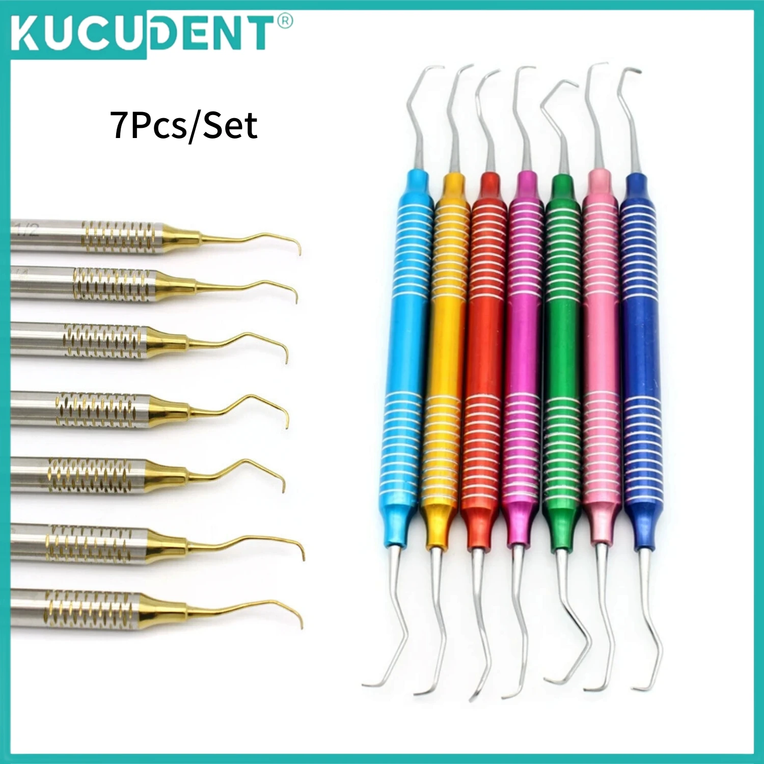 Dental Tooth Cleaning Scaler Manual Set Periodontal Bone Gracey Curettes Perio Scalers Dentistry Equipment Teeth Whitening Tools