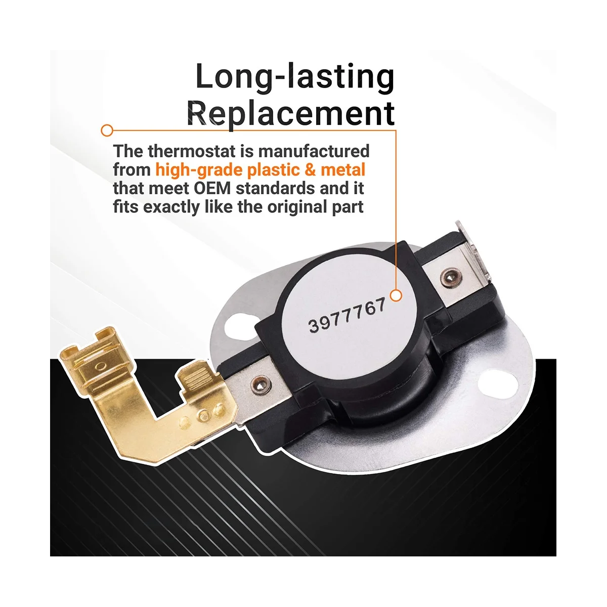 A09G-2 шт 3977767   Запасная часть термостата сушильной машины — простота установки — заменяет 3399693   WP 3977767   WP 3977767 ВП