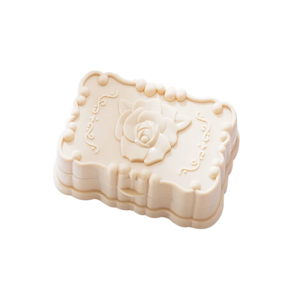 

Waterproof Soap Box Sky-Blue Plastic Soap Container With Lid Non-Slip Drain Design For Bathroom Shower Storage Rack Holder