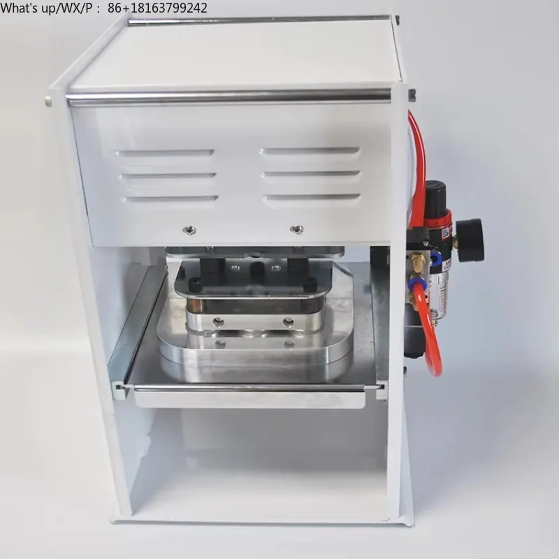 

Small Semi Automatic 9 Cavity Available Aluminum Foil Coffee Stainless Steel Heat Sealing Machine