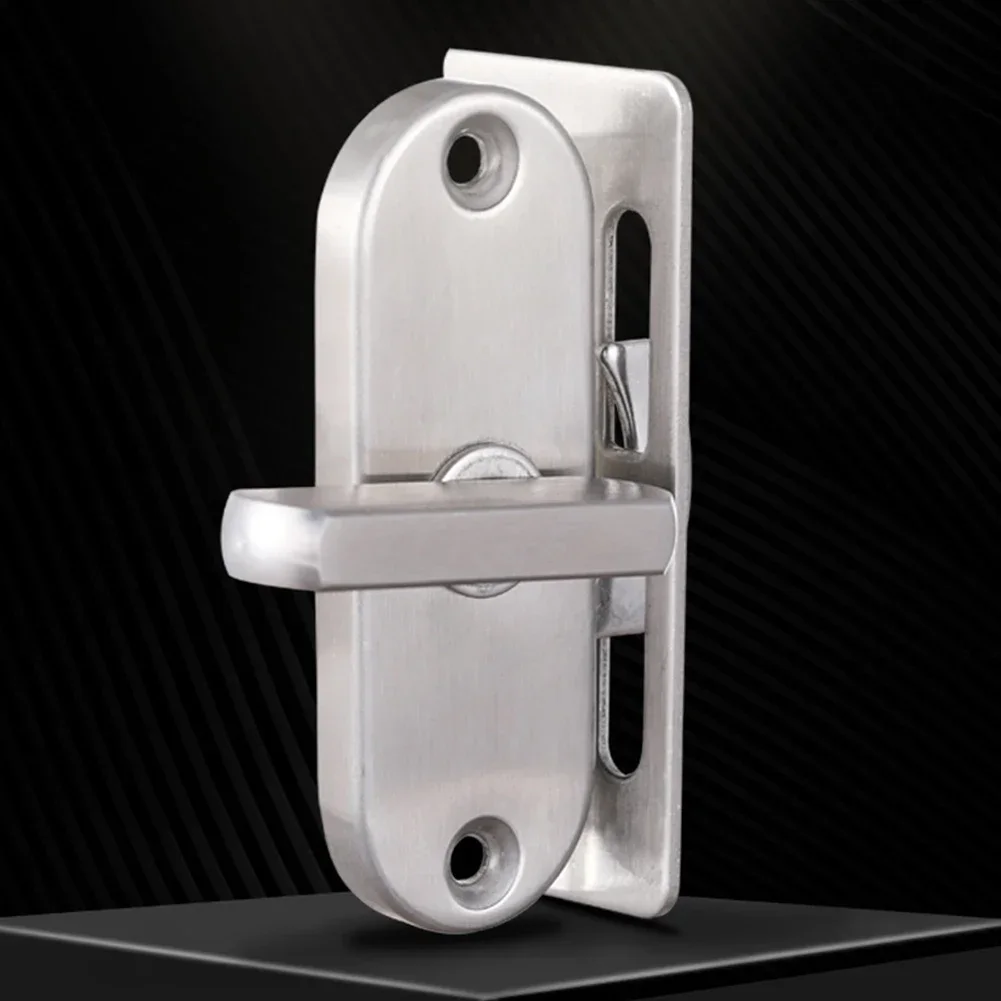 

High Quality Door Lock Latch Silver Stainless Steel Reinforced Safety Most Door Flap Locks For Most Door Flap Locks