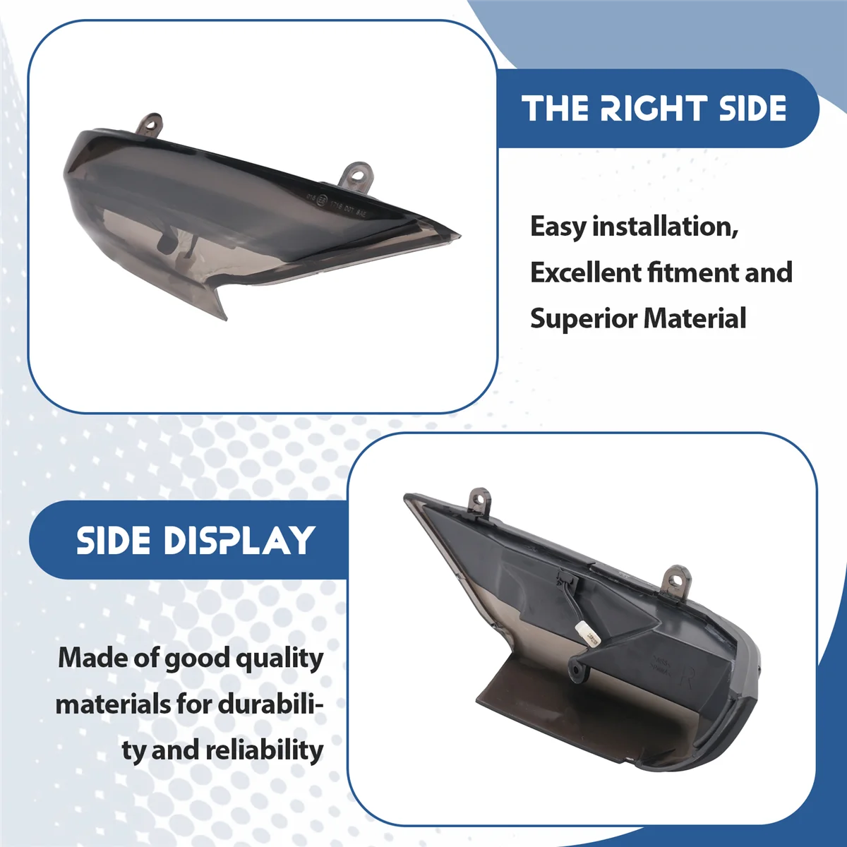 

Car LED Dynamic Side Mirror Blinker Indicator Main in Car Light