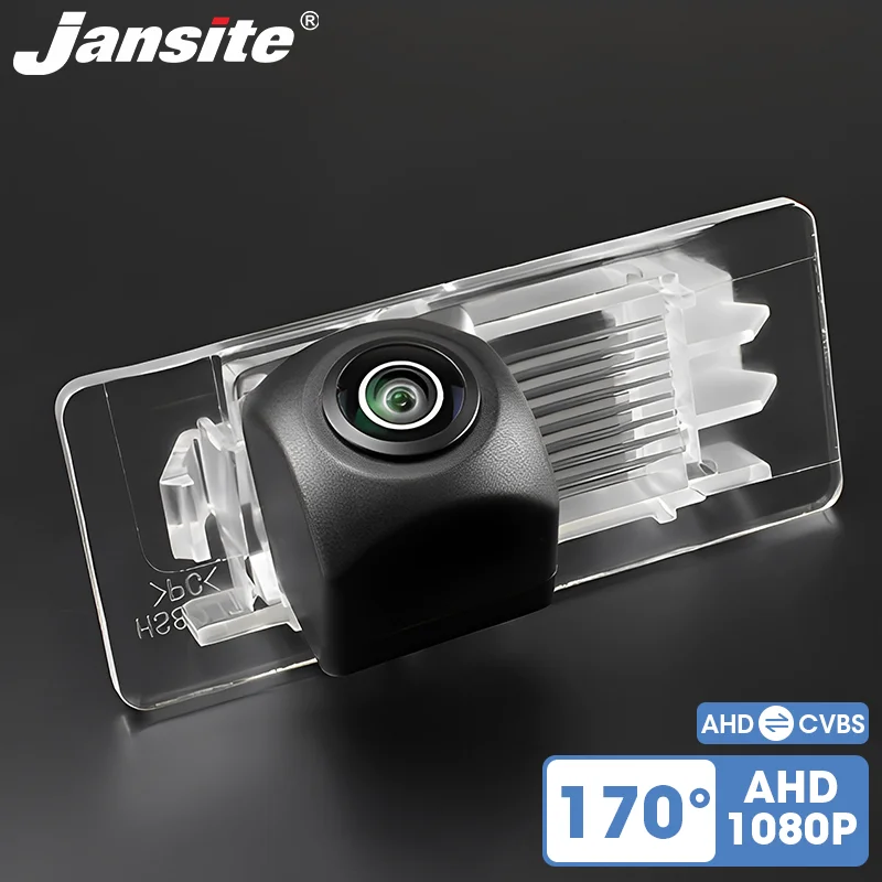 

Jansite 170° AHD 1920x1080P Night Vision Reverse Rear View Camera for VW Volkswagen Sagitar Lavida C-TREK Bora Passat 2012-2017